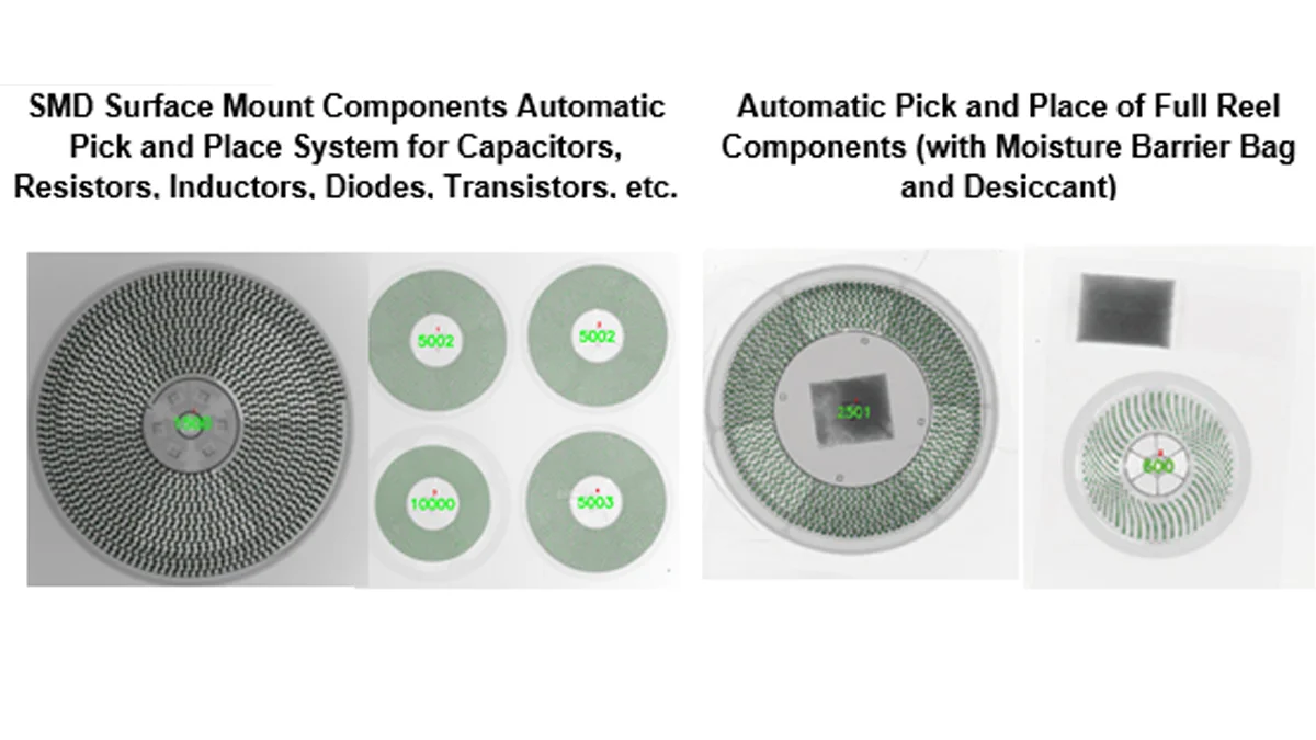 X-Ray Component Counter for SMT Reels | DEZ-XC1000 3 Automatic-Pick-and-Place-of-Full-Reel-Components