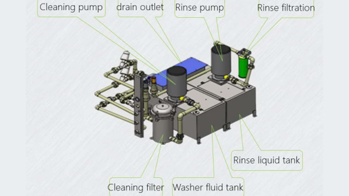 Nozzle Cleaning Machine DEZ-C700 Thirty-Position Nozzle Tray SMT Fixture Cleaning Machine Water Circulation