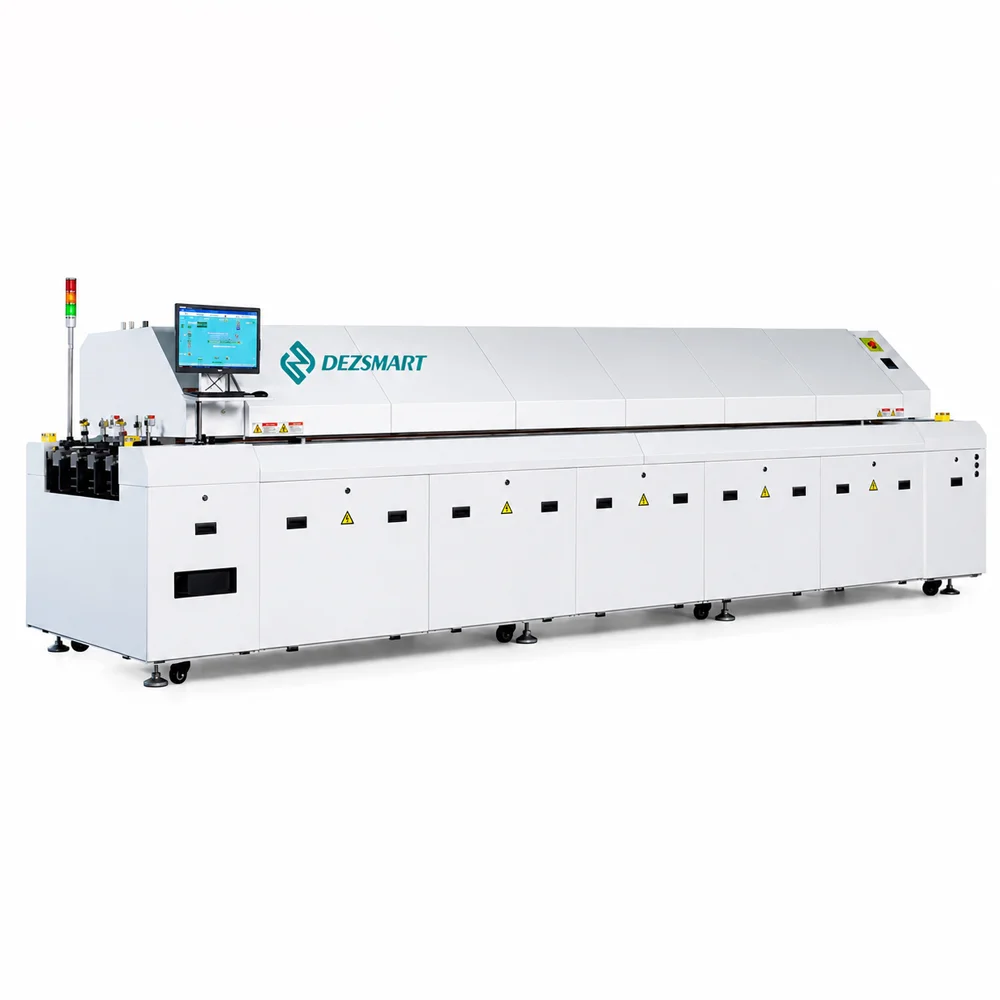 10-Zone Nitrogen Reflow Oven DEZ-1000PC-N 10-Zone Nitrogen Reflow Oven DEZ-1000PC-N